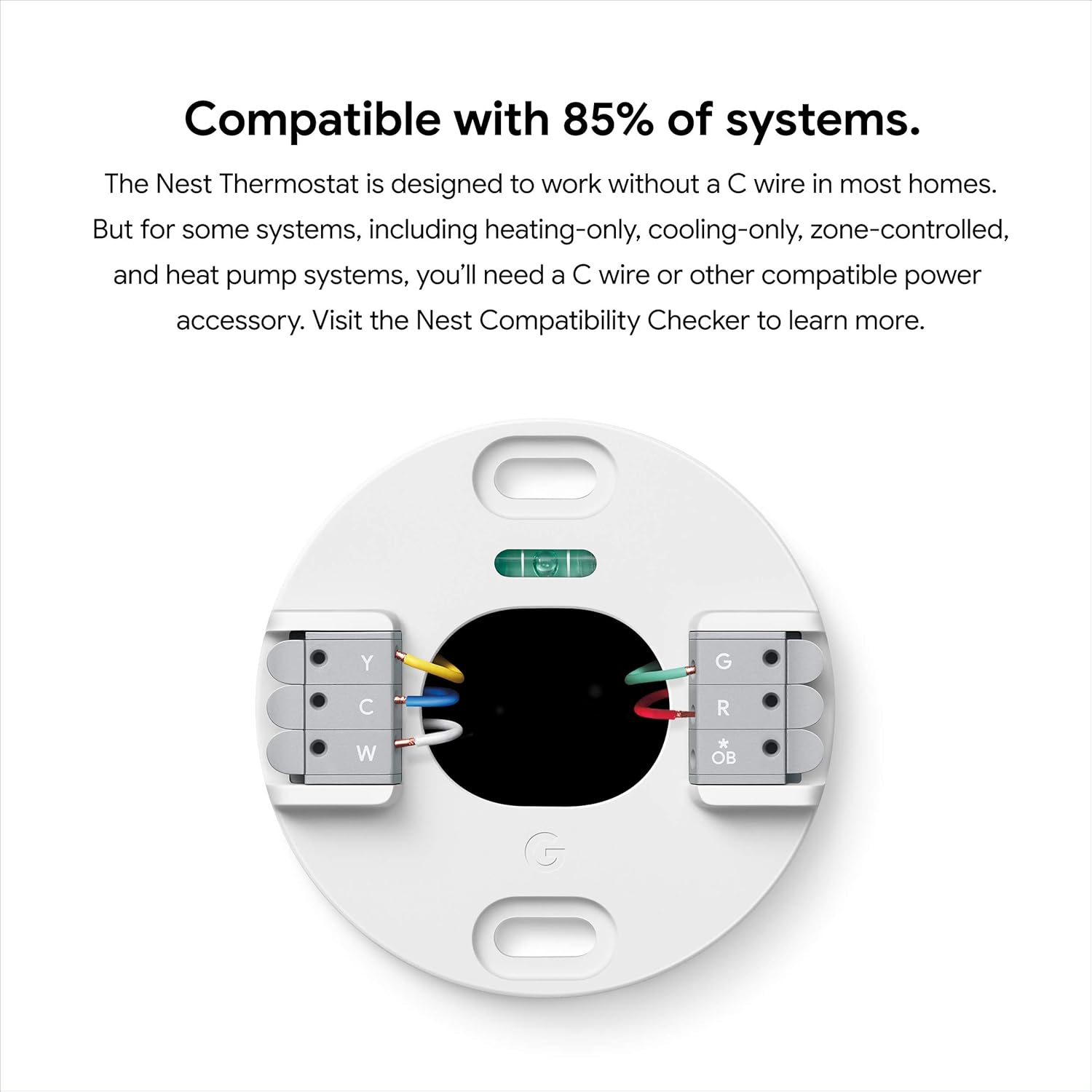 google nest thermostat (snow) – smart programmable wi‑fi thermostat with energy‑saving auto‑adjust & app control