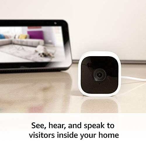 blink mini indoor security camera (2‑pack) — 1080p hd, motion alerts & two‑way audio