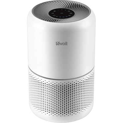 Air Purifier for Home Allergies Pet Hair in Bedroom, Covers up to 1073 Ft² by 56W High Torque Motor, AHAM VERIFIDE, 3-In-1 Filter with HEPA Sleep Mode, Remove Dust Smoke Odor, Core300-P, White