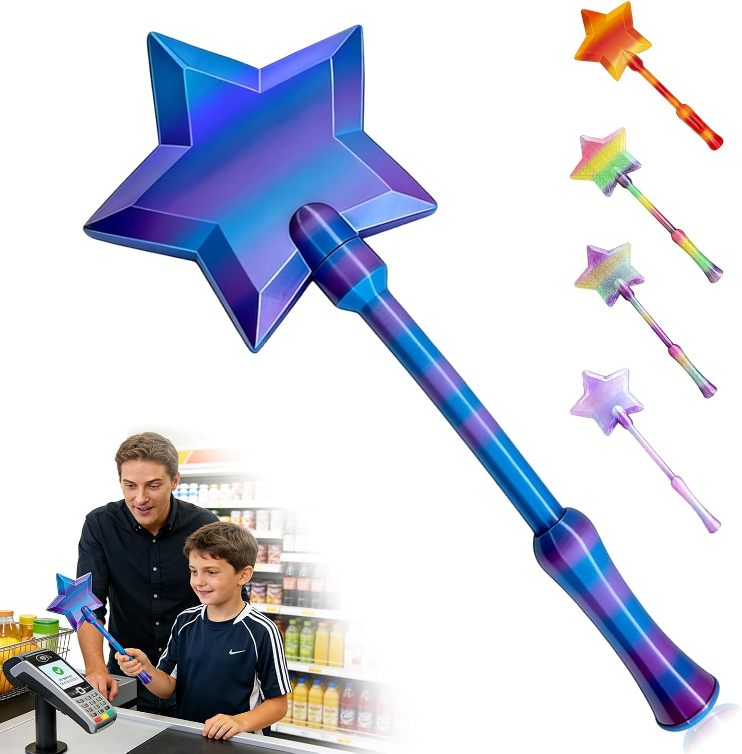 tap‑to‑pay wand • magic fairy wand card holder • nfc contactless payment accessory