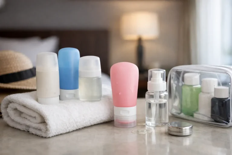 Leakproof Travel Toiletry Bottles That Stay Shut