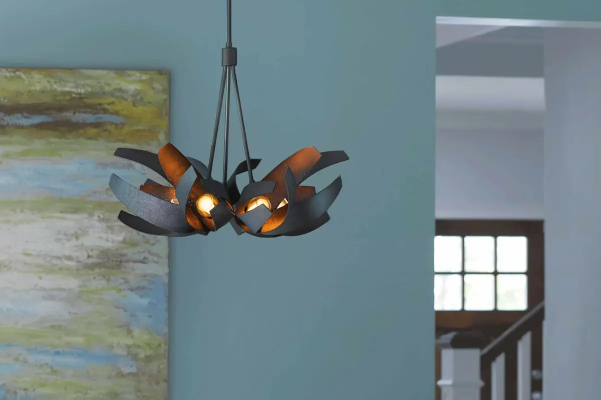Wrought Iron Chandelier